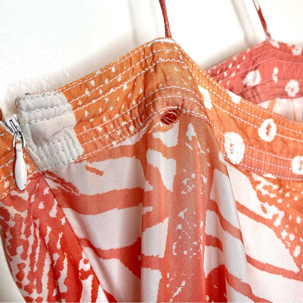 Diane Von Furstenberg “Gilmore Oasis” silk dress 🧡 - Picture 7 of 16
